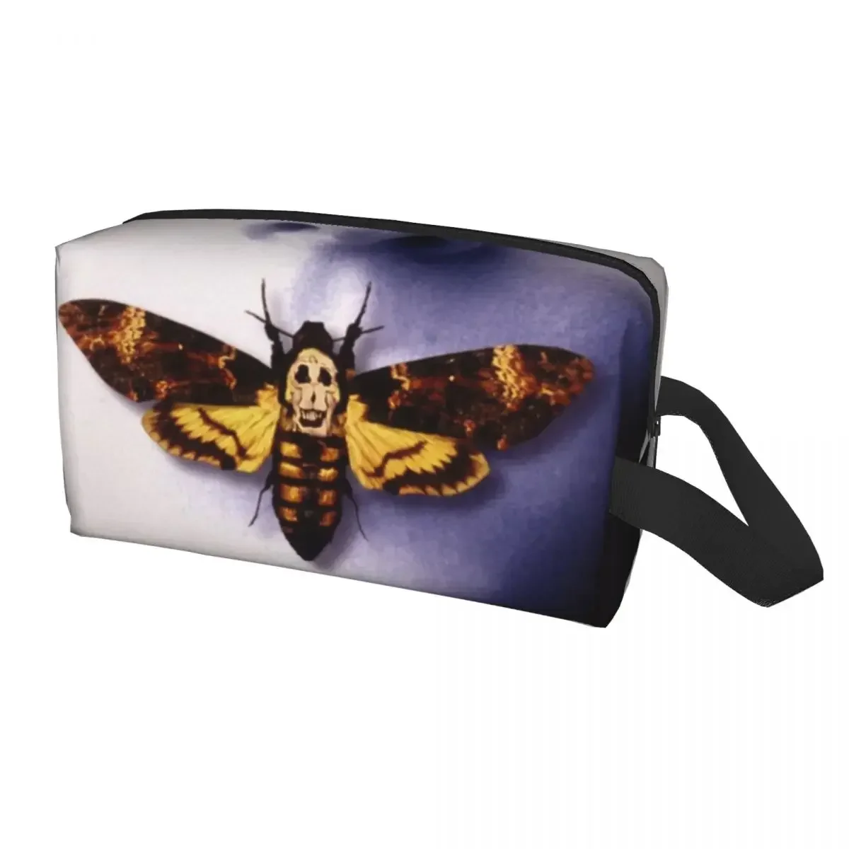 Fashion Silence Of The Lambs Face Travel Toiletry Bag for Women Hannibal Makeup Cosmetic Bag Beauty Storage Dopp Kit