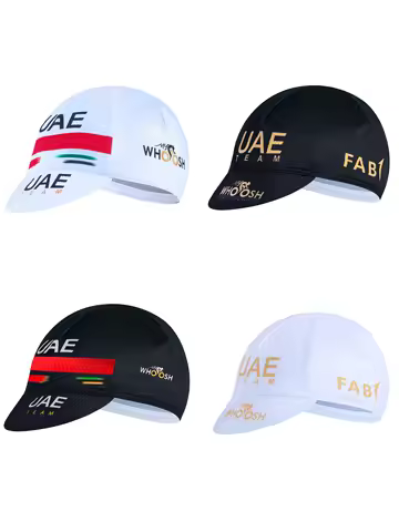 New UAE Cycling Hat MEN'S Summer Classic Cycling Caps Quick Dry Team Bike Mountain MTB Racing Bicycle Hat Under Helmet