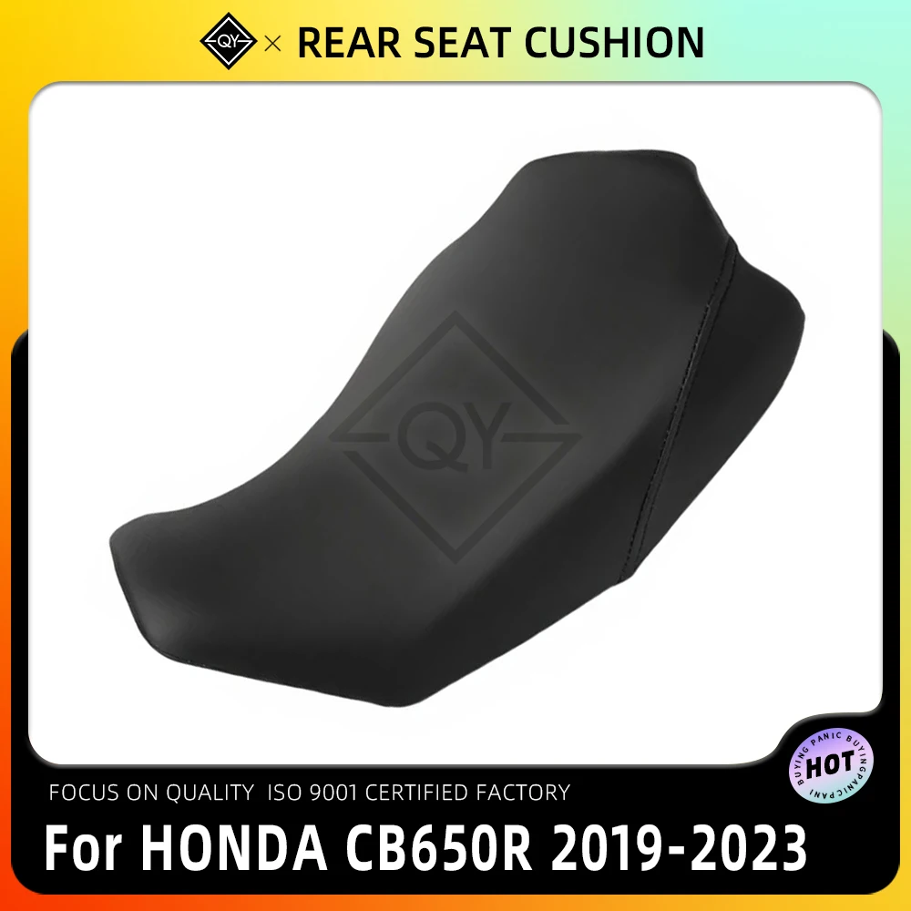 

Motorcycle Black Front Seat Cushion Comfortable Passenger Pad For Honda CB650R CB 650 R 2019-2023 2022 2021 2020 CB 650R CB650 R