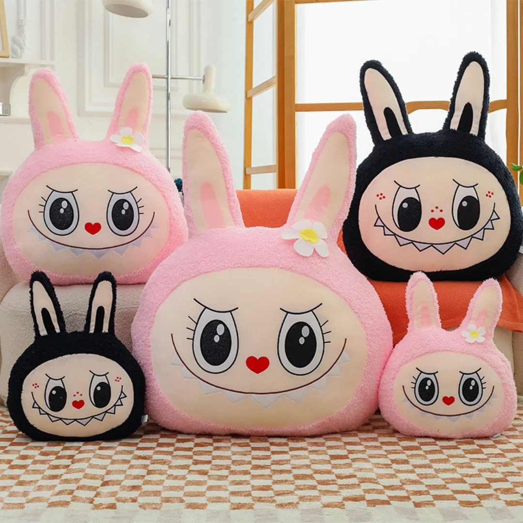

1pc 40cm/15.74in Labu rabbit pillow pillow pillow plush toy sofa girl cushion backrest doll