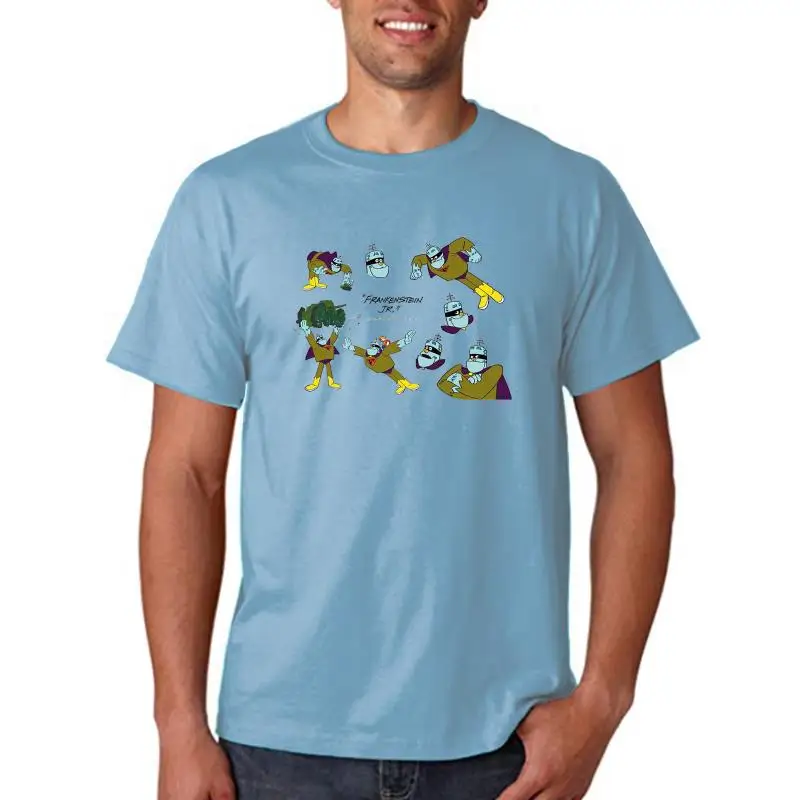 T-SHIRT FRANKENSTEIN JUNIOR HANNA & BARBERA CARTONE ANNI 80 - 1 S-M-L-XL-2XL-3XL