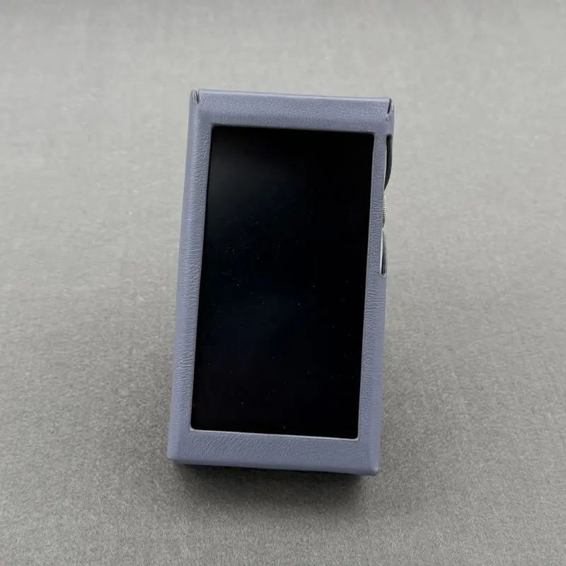 Capa de couro genuíno feita sob medida A6 para IRIVER Astell&Kern A&futura SE180