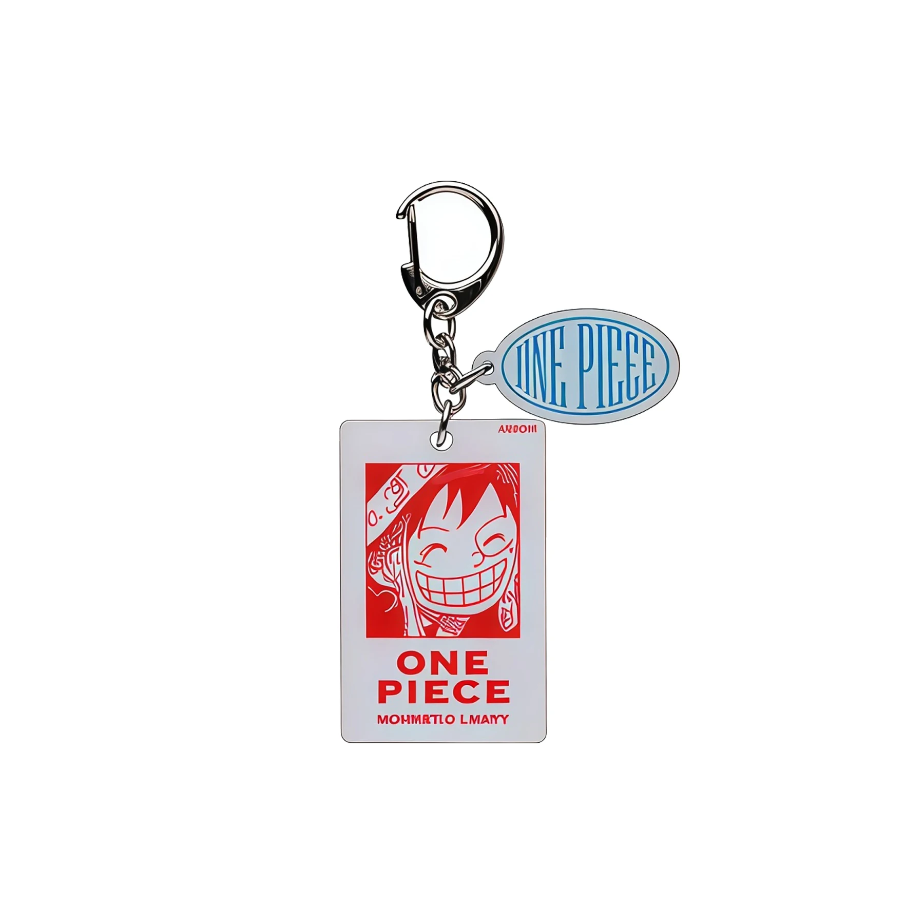 Cute Cartoon for One Piece Keychain Monkey D. Luffy Nami Roronoa Zoro Usopp Sanji Acrylic Anime Bag Pendant Keychain Accessories