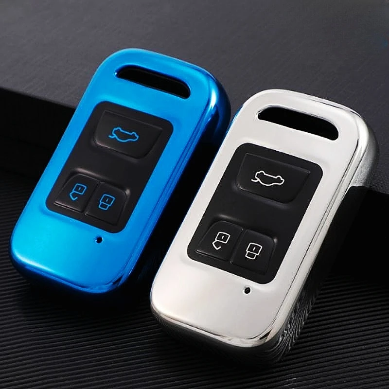 

TPU Car Remote Key Fob Cover for Chery Tiggo 3 5X 4 8 Glx 7 2019 2020 Arrizo for Cheri Tiggo 8 Case Holder Protector Accessories