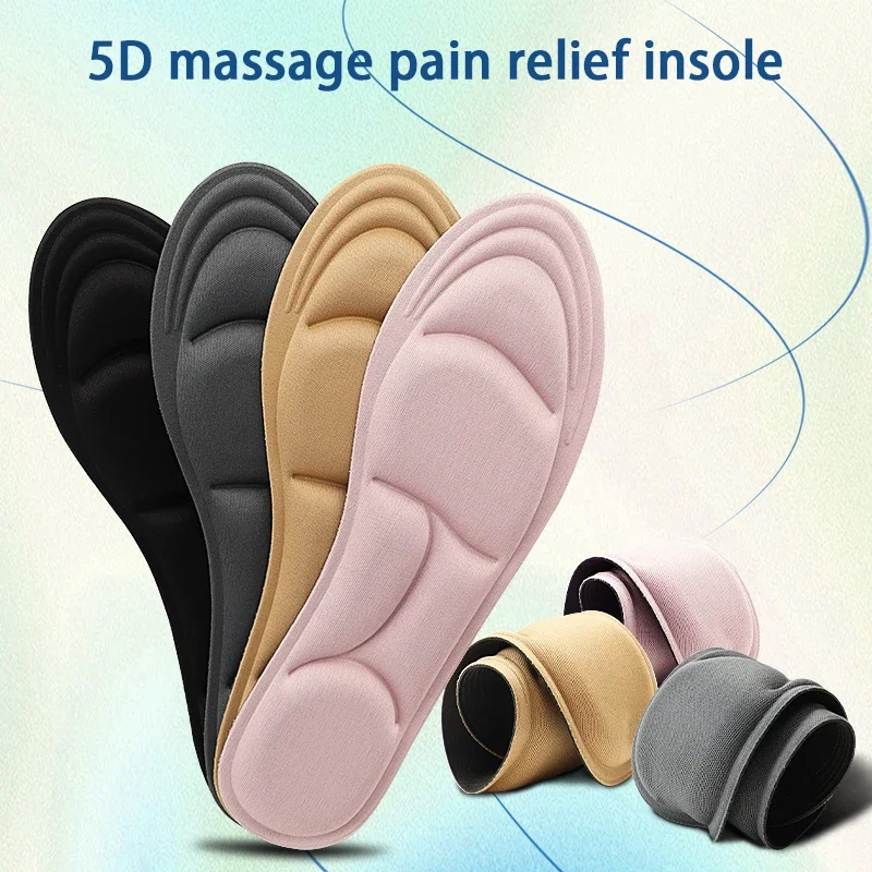 

Breathable Running Insoles for Shoes Memory Foam Shoe Sole Women Sport Massage Insole Feet Arch Support Plantar Fasciitis Pad