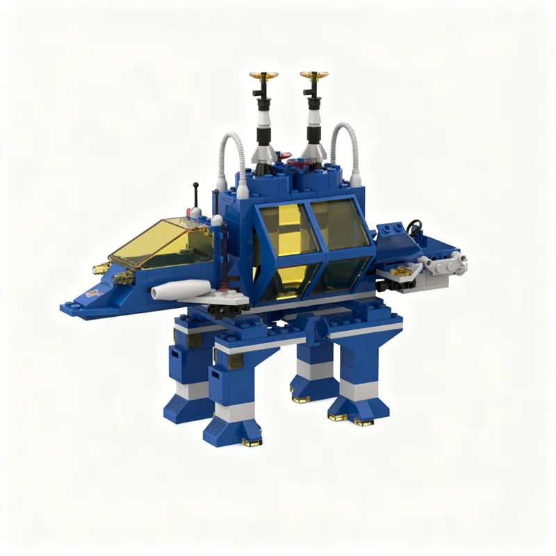 248pcs MOC Space Classic Lunar Vanguard Stalker Model Building Blocks Architecture Christmas Gift Toys Idea Brick Education