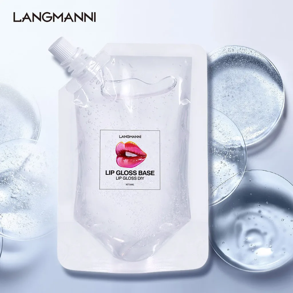 

Personalize Non-stick Clear Lip Gloss Base Lipstick Lip Gloss Base Gel Material DIY Handmade Upgrade lip gloss base Accessories