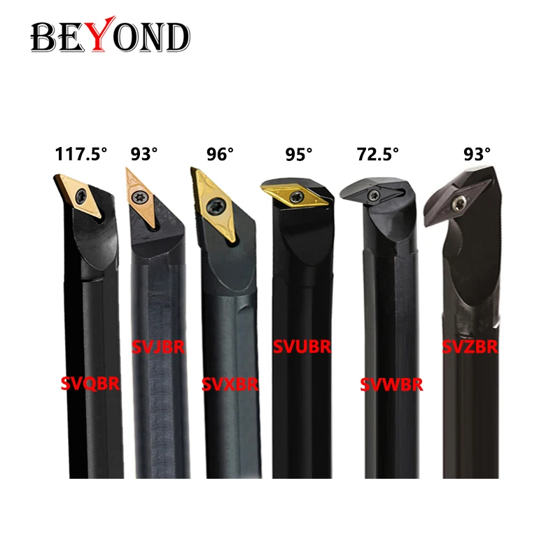 BEYOND S16Q-SVUBR11 S20R-SVUBR16 SVUBR SVXBR SVQBR SVWBR SVZBR SVJBR VBMT Internal Turning Lathe Cutter Tool Holder Boring Bar