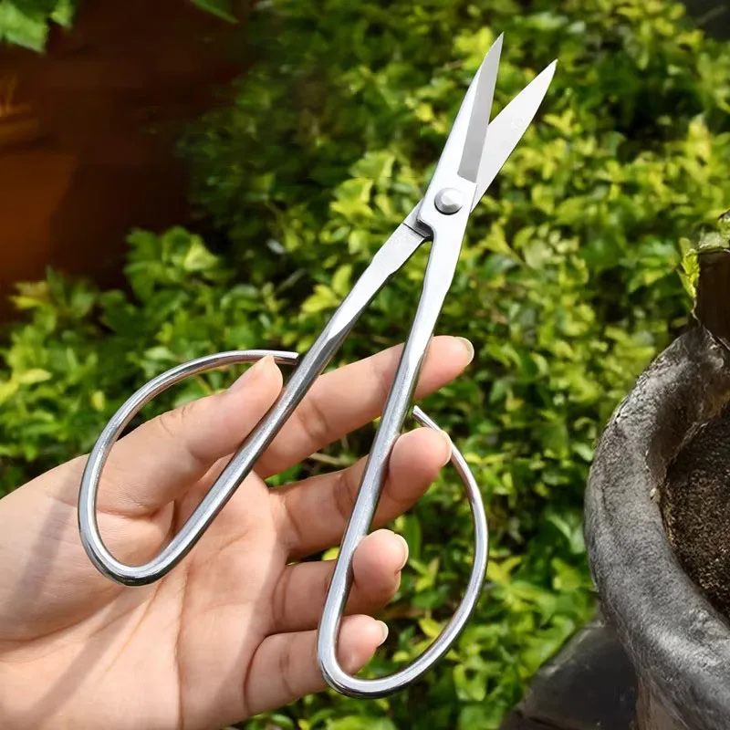ステンレス鋼園芸剪定鋏多目的鉢植え植物枝はさみプロフェッショナル柔らかい芽剪定ツール