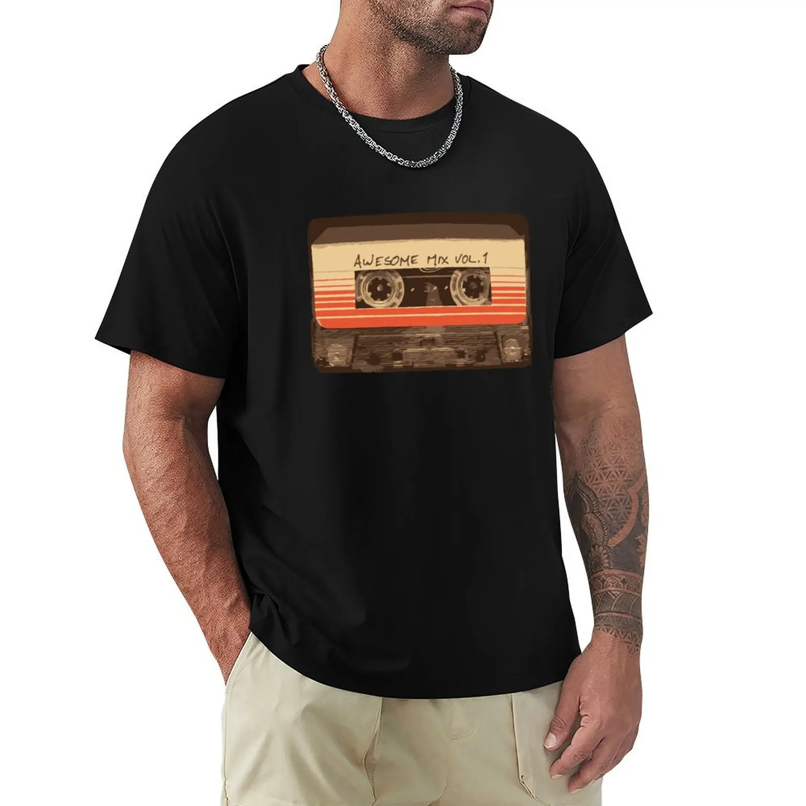 

Galactic Soundtrack T-Shirt Street Fashion Casual Tee Shirt