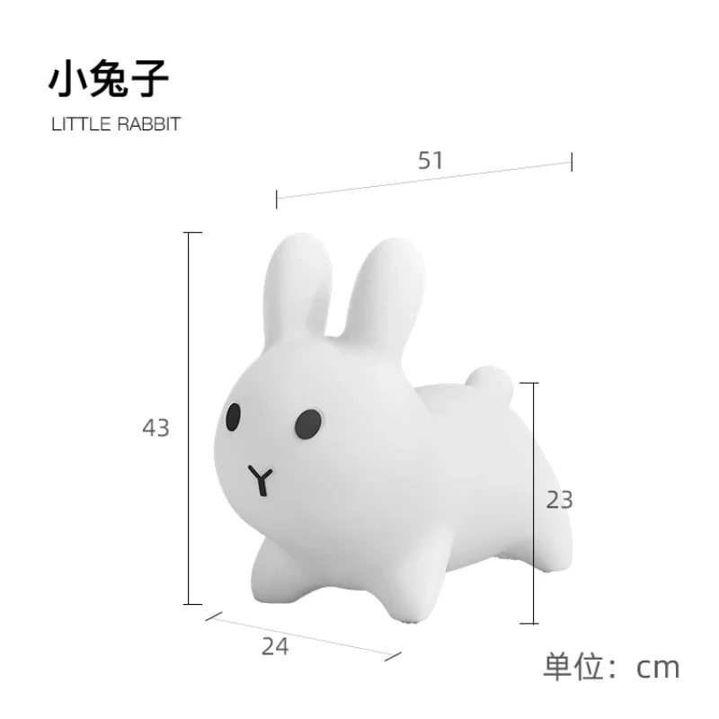 Cartoon Cute Rabbit Chairs,Creative Childlike Animal Stools, Internet Celebrity Leisure Animal Seats, Home Furniture Gifts