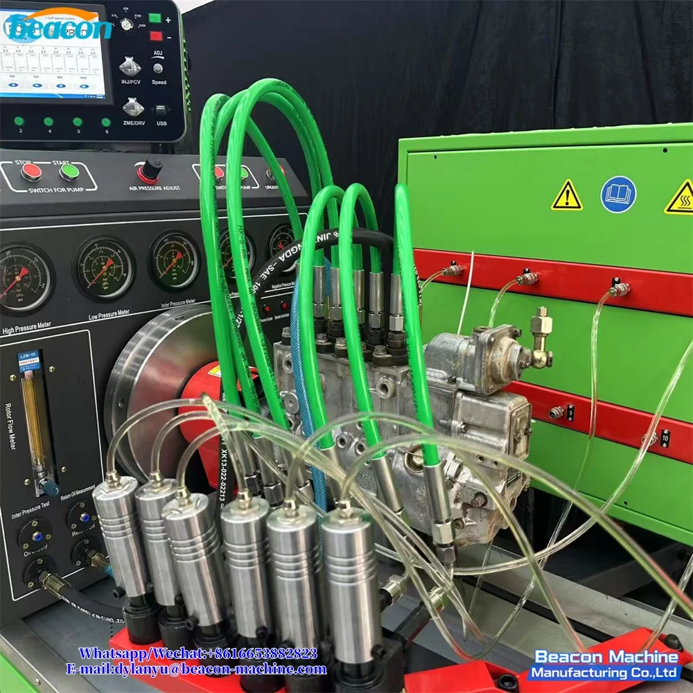 Multifunctional Diesel Fuel Injection Pump Test Bench 12 Cylinder Diesel Pump Testing Repair Equipment