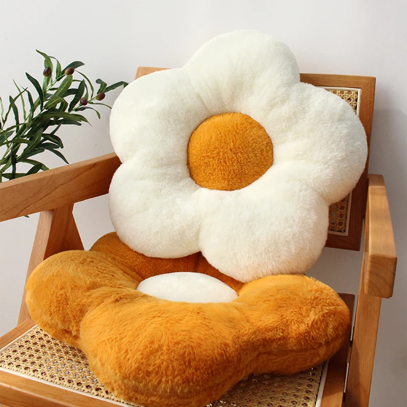 

Christmas Sitting Pillows Flower Cushions Cotton Pillowcase for Sofa Living Room Decoration Home Decor Decoración Hogar Cojines