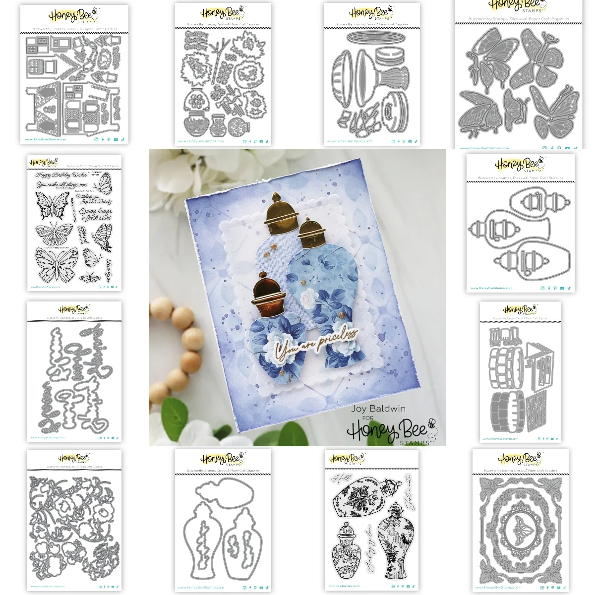 Frascos de jengibre antiguos 2025, nuevos troqueles de corte, plantilla de decoración para diario de recortes, plantilla en relieve, tarjeta de felicitación artesanal hecha a mano