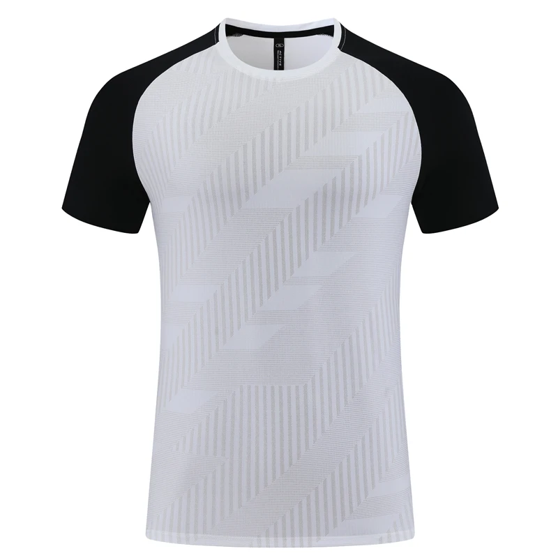 Men Dry Quick Short Sleeve Gym Sport T Shirt Muscle Fitness Jerseys Training Running T-shirt Breathable Sportswear Male Tops