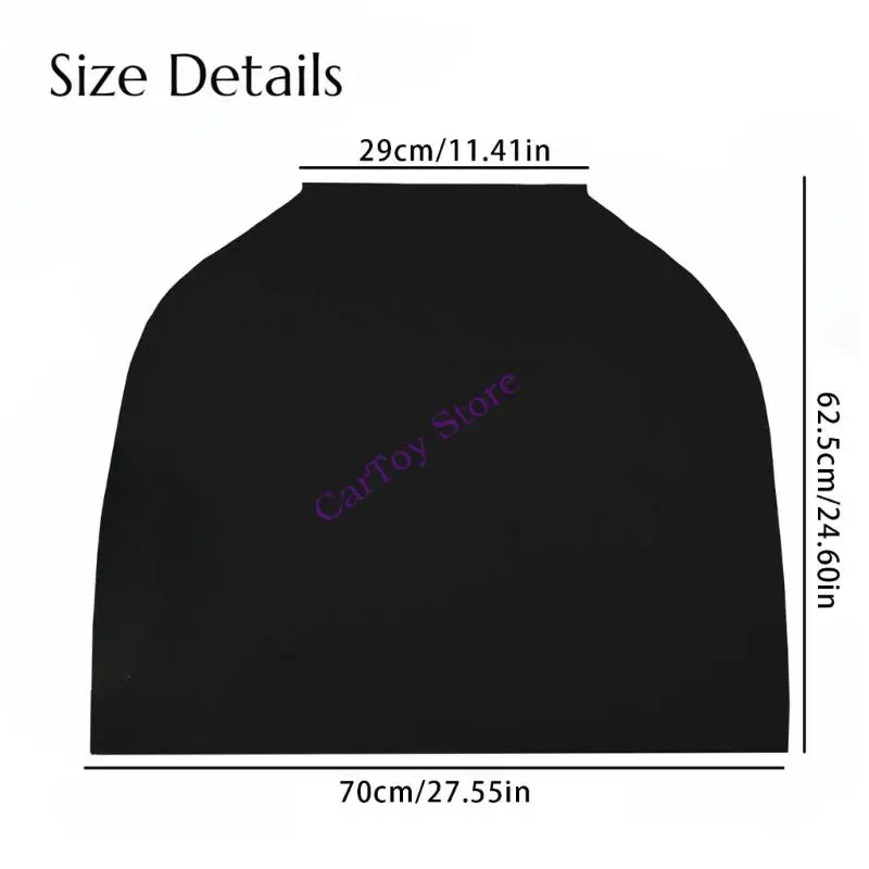 634F Soft & Stretchy Nursing Cover & Practical Nursing Scarf Cover for New Mom