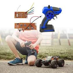 Zdalnie sterowany przekaźnik z płytką odbiornika akcesoria 4-kanałowe dla pojazdów okrętowych RC Car Tank Crawler