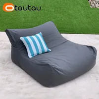OTAUTAU Outdoor Waterproof Oxford Bean Bag Lounger Cover SF483【No Filler ! Need To Buy Filler By Yourself !】