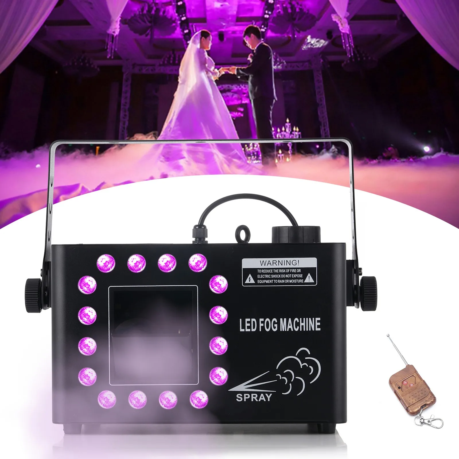 

1500W Low Profile Hazer Machine for Theater DJ Party Stage Effect