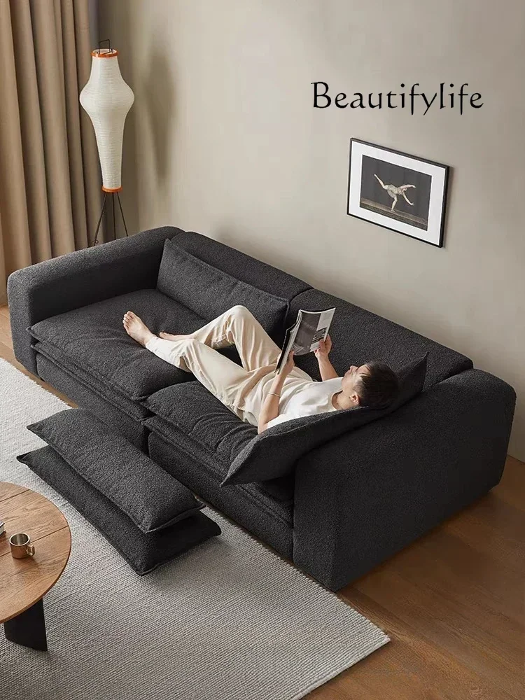 wool double sofa статуэтки из дерева   room decoration accessories   Nordic modern minimalist antique lamb