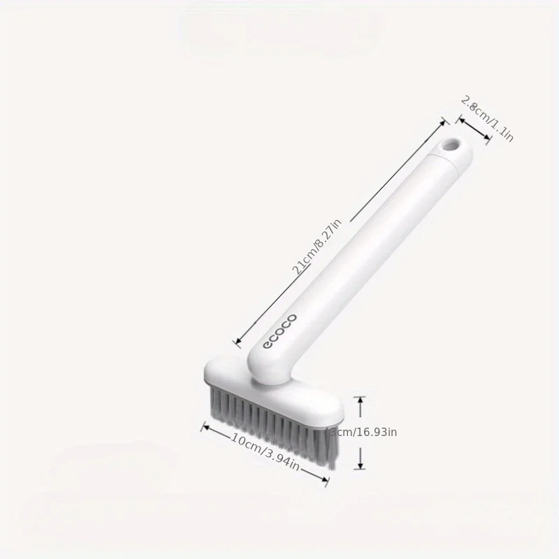 1pc Multi-functional seamless brush without blind spots, bathroom small brush, household kitchen rotating cleaning brush