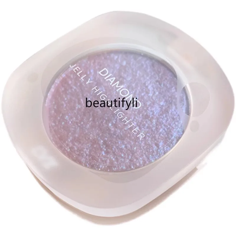 Highlight face brightening glitter powder fine glitter record powder natural blush nose shadow grooming integrated