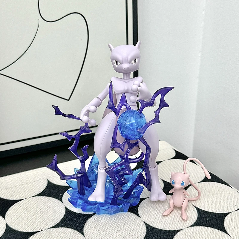 가자! 포켓몬 장난감 피카추 Charmander Bulbasaur Squirtle Mewtwo 빌딩 블록 조립 입상 장난감 선물 수집