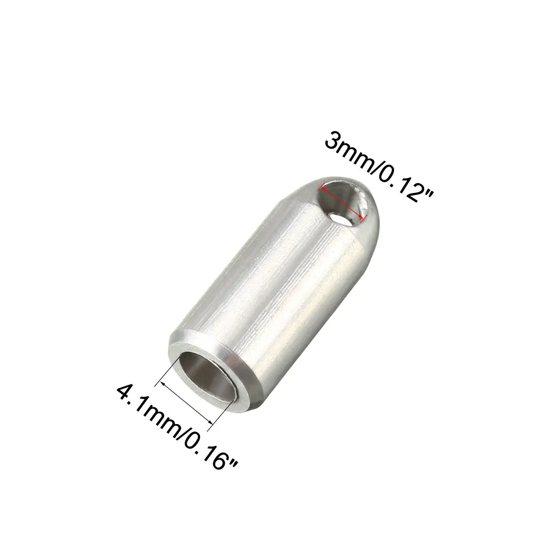 1/2/5pcs Fish Tape Replacement Leader Warhead for 3.5mm-6.5mm Flexible Fish Tape Wire Threader