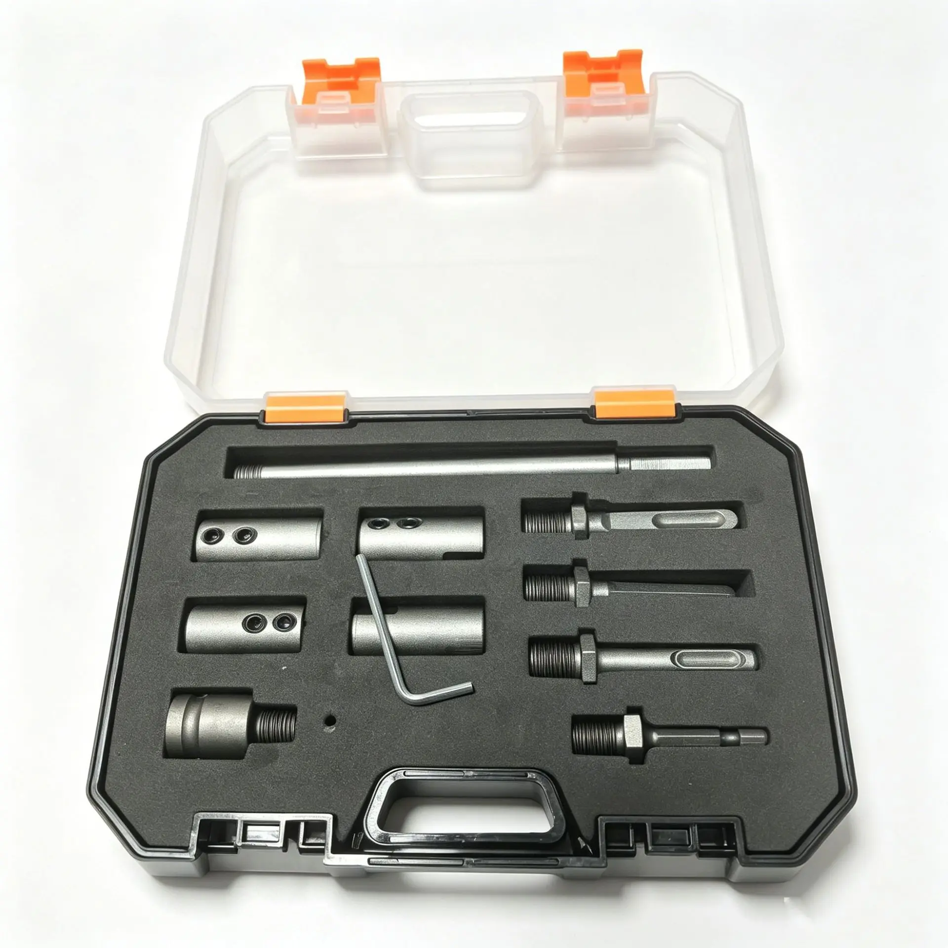 11PCS Drill Extension Rods for Power Tools Including Electric Drills Wrenches Rotary Hammers and Angle Grinders