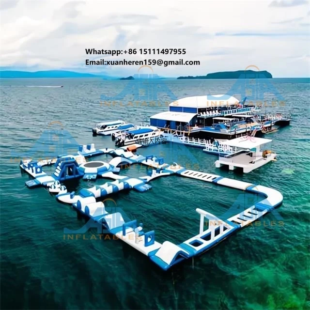 Ocean Inflatable Floating Water Playground, Mega Inflatable Waterpark Prices, Inflatable Water Sport Games