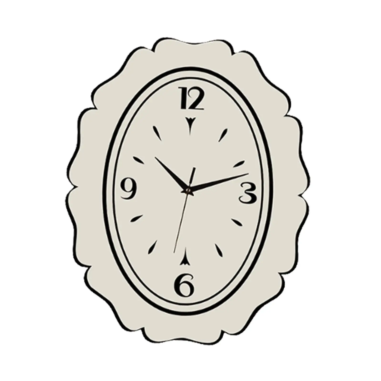 ساعة حائط جمالية بسيطة لتزيين الحائط للمطبخ وغرفة المعيشة والمكتب #5