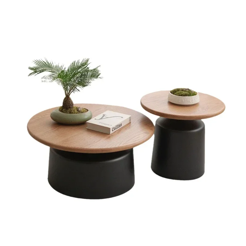 Minimalist and Stylish Apartment Coffee Table with Cream-colored Rustic Style for Living Room and Guest House image 5