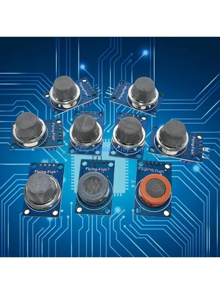 U75B MQ Series Gas Sensors Module For Hydrogenated Gases Detection Safe Monitoring