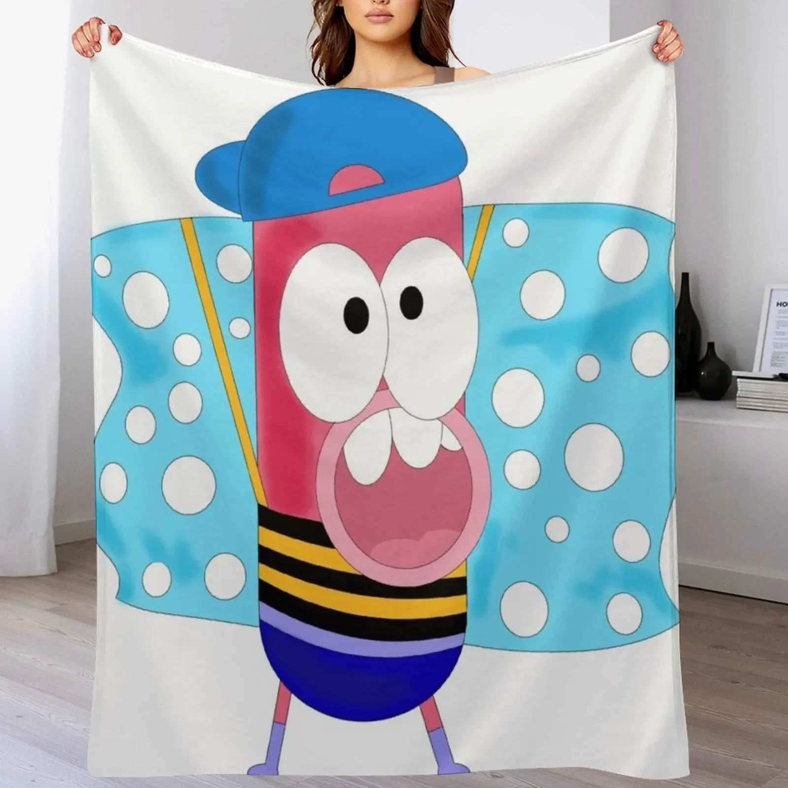 

Pinky Malinky Throw Blanket Faux Fur Soft Warm Blanket for Bed