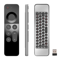W3 2.4G Wireless Voice Air Mouse Remote Controller Mini Keyboard For Android TV BOX / Windows / Linux Gyroscope Remote