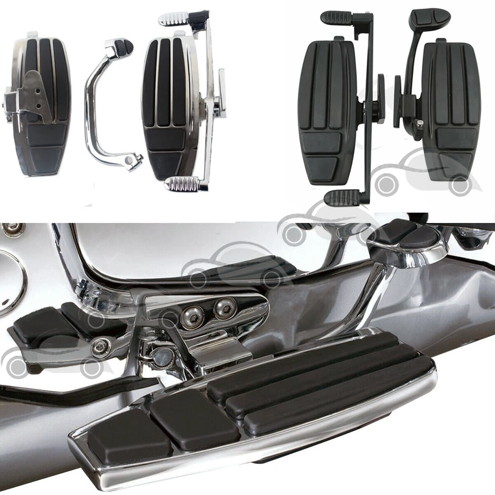 Driver Floorboard Footboard Kit Aluminum For Honda Goldwing GL1800 2001-2008 2009 2010 2011 2012 2013 2014 2015 2016 2017