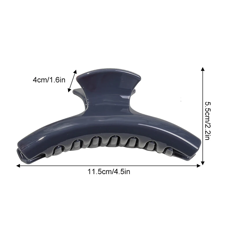 11 سنتيمتر 1 قطعة بلون الكورية النساء الفتيات البلاستيك مخلب شعر مقاطع الشعر حامل شعر قوي مقاطع الشعر مسننة تصفيف الضفائر