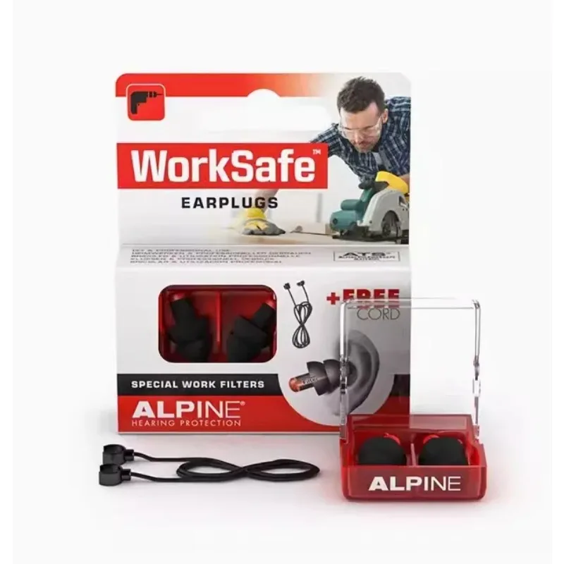 Worksafe Earplugs Anti-noise Ear Plugs for Work Study Special Workshop Hearing Protection