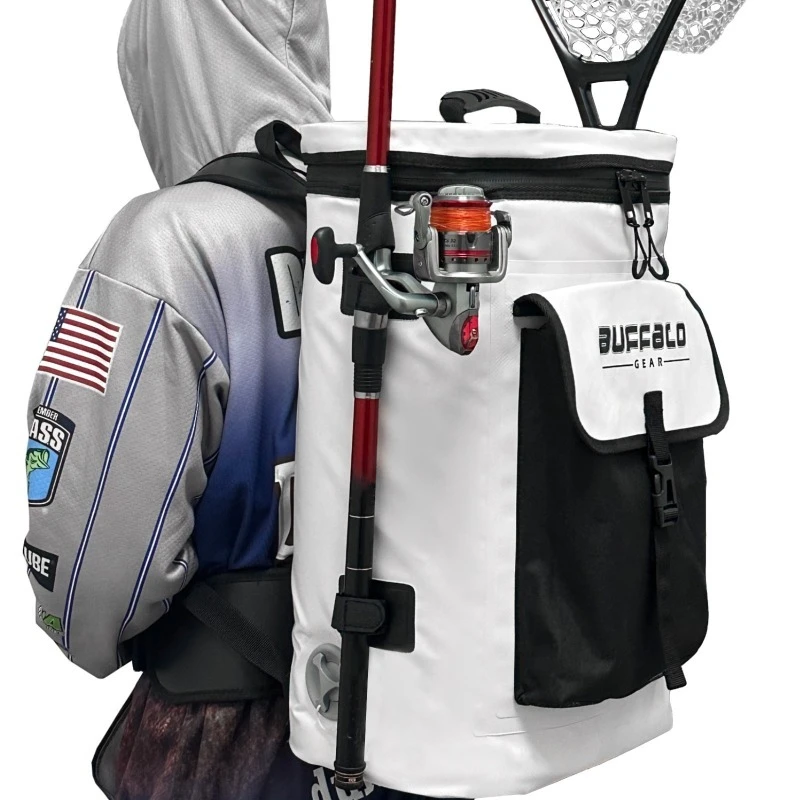 Sea Fishing Portable Backpack Scratch-resistant Large Capacity Insulated Bag Multi-functional Lightweight Outdoor Tackle Bags