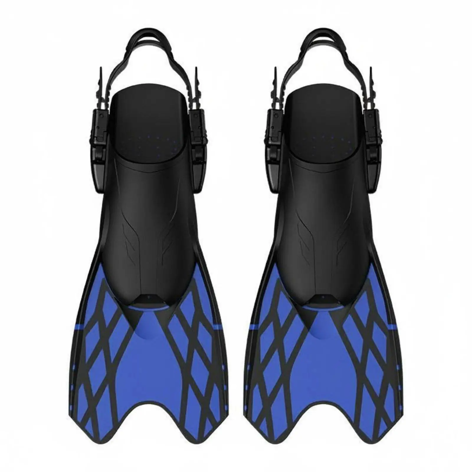 High Performance Swim Fins with Anti Slip Sole Snorkeling Flippers for Pool Free Diving and Professional Use