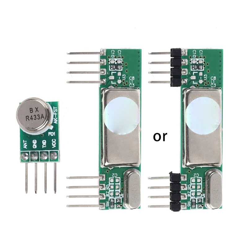 5V 433Mhz Superheterodyne 3400 RF Transmitter&Receiver Link For Arduino MCU