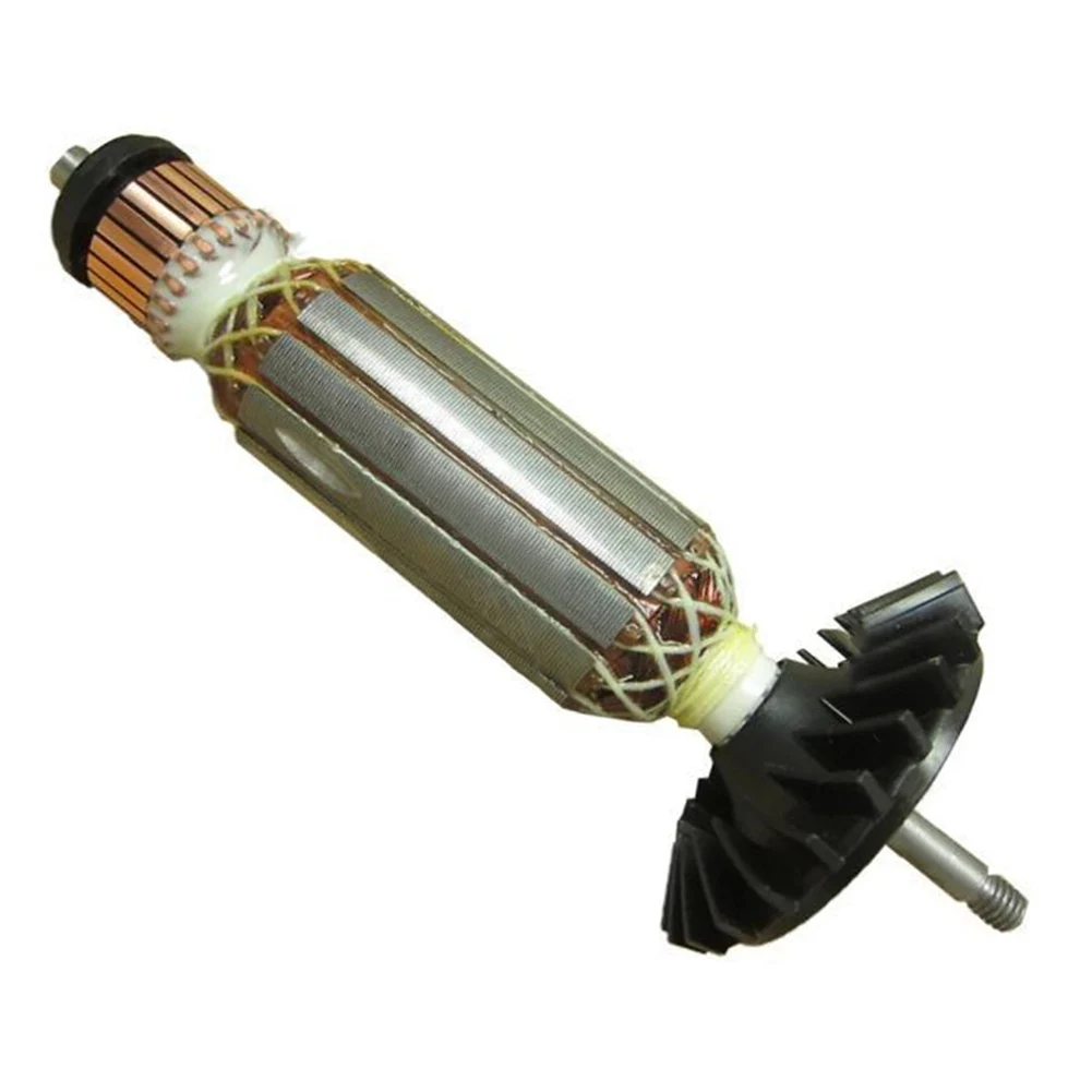 For GWS900-100 Electric Motor Core Angle Grinder Armature For Workshop Repair Metal Construction High Durability Heat Treated