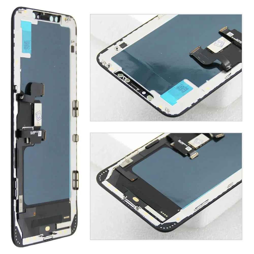 JK LCD Display For iPhone X XS XR 11 11ProMax 12 12ProMax 13 LCD No Dead Pixel Touch Screen Digitizer Replacement Parts