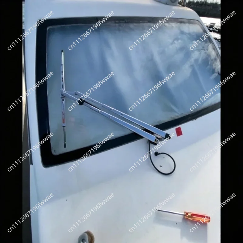 Electric Marine Wiper 316 Stainless Steel Anti-Seawater Yacht Cargo Ship Speedboat 12v24v