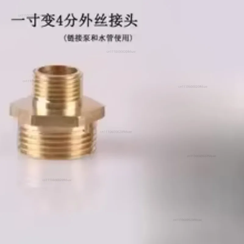 All copper connector 4 / 6 point 1 inch outer wire  butt reducer accessories
