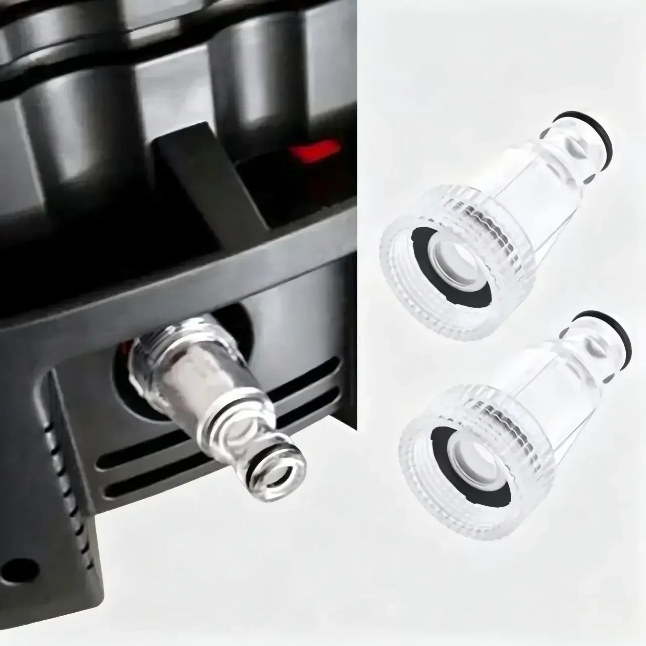 3pcs High Pressure Washer Water Filter Inlet Connector Replacement Tool, Water Pump Inlet Hose, Garden Adapter.