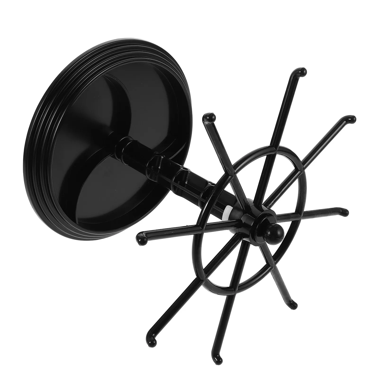 

Rotating Jewelry Display Stand for Vendors Keychain Earring Necklace Bracelet Holder Small Desk Friendly Table Display Stand