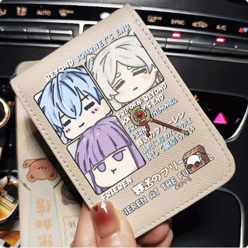 

Anime Frieren: Beyond Journey's End Fashion Wallet PU Purse Card Cash Holder Bag Cosplay Gift B1867