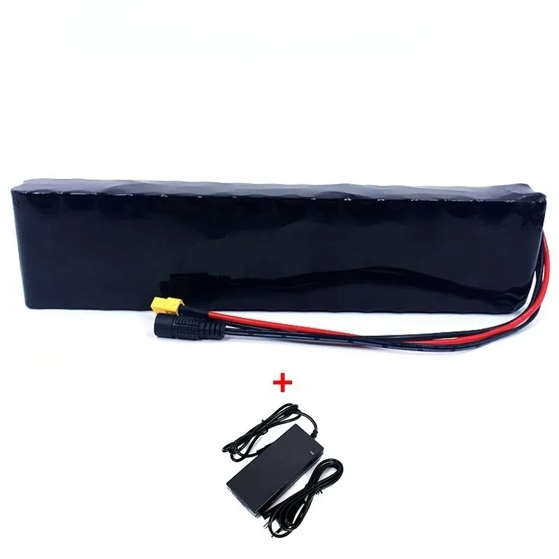 36V 10000mAh 10S3P Battery Pack with 18650 Lithium-ion Cells, Comes with Charger, Charge with Protection