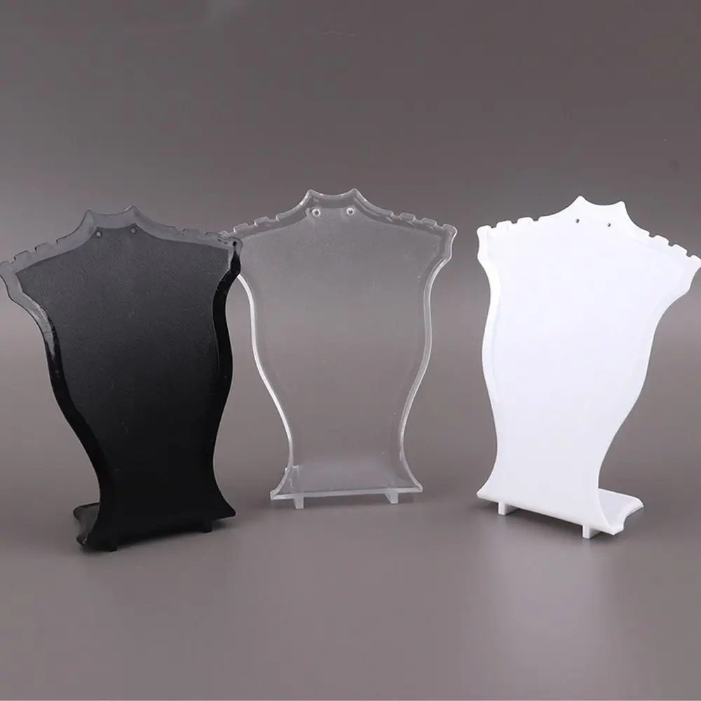 High Quality Acrylic Necklace Display Rack Mini Storage Rack Jewelry Holder Mannequin Pendant Model Jewelry Shop